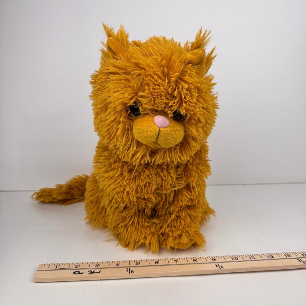 Wizard World of Harry Potter Crookshanks Hermione Granger Cat Orange Plush READ‎